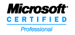 MCP 70-270
Installing, Configuring, and Administering Microsoft® Windows® XP Professional
MCP 70-215
Installing, Configuring, and Administering Microsoft® Windows® 2000 Server
MCP 70-210
Installing, Configuring, and Administering Microsoft® Windows® 2000 Professional